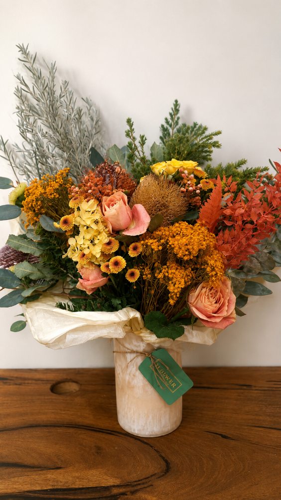 Golden Harvest Arrangement